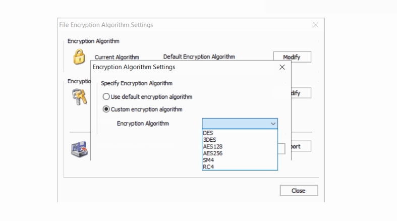 AnySecura strong algorithms