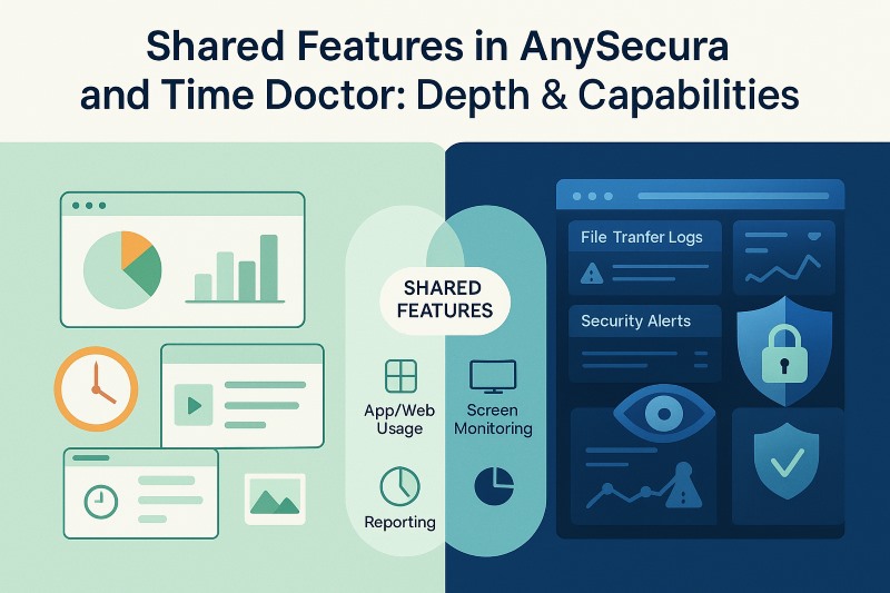 anysecura vs time doctor shared features