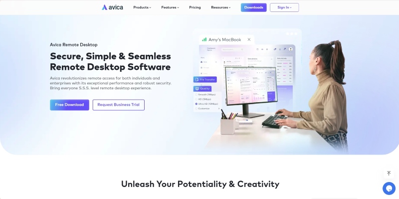 avica remote management tool