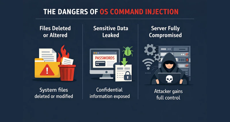 Dangers of OS Command Injection