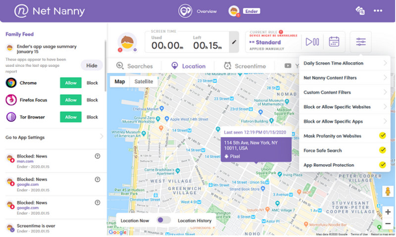 Net Nanny Parental Control Software