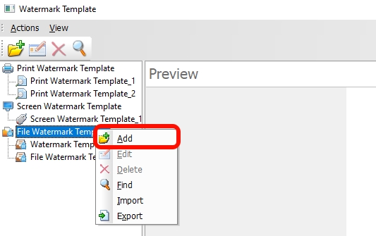 add watermark to Excel