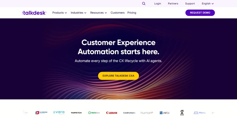  Talkdesk call listening software