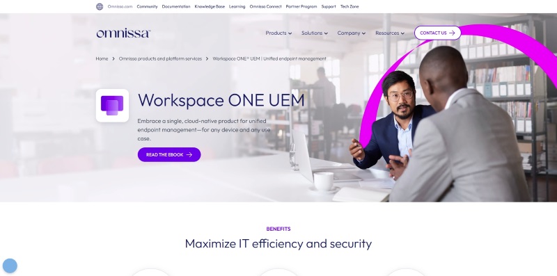 vmware workspace unified endpoint management software