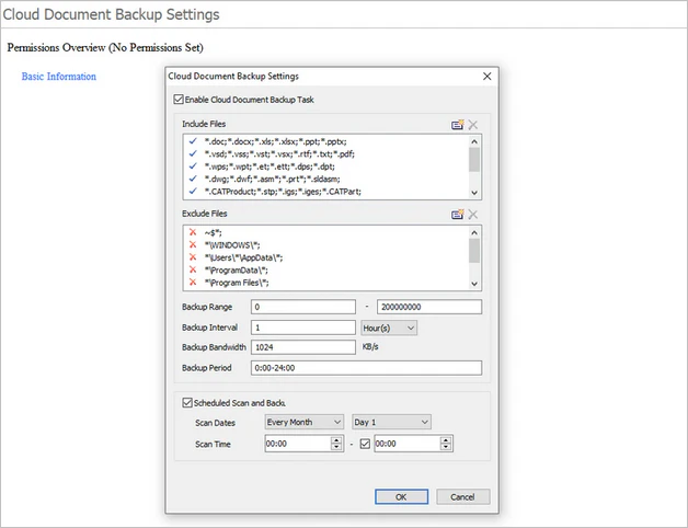 Cloud Document Backup