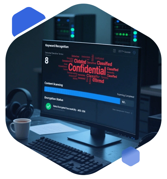 AnySecura Intelligent Content Scanning & Auto-Encryption