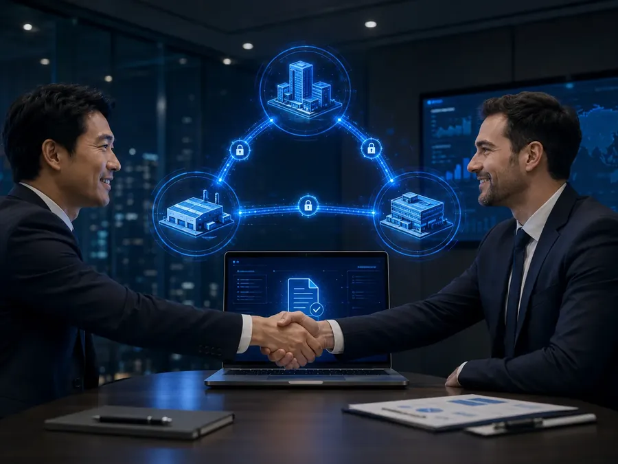 Secure chip design file transfer to foundry partner with embedded policy enforcement