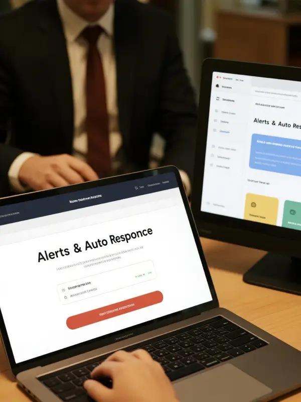 Alerts and Auto Response