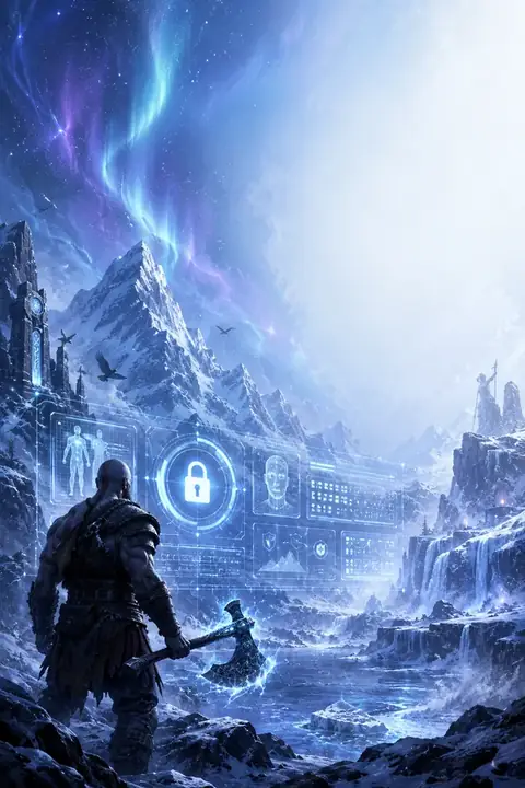 contractor access risk scenario inspired by God of War Ragnarök
