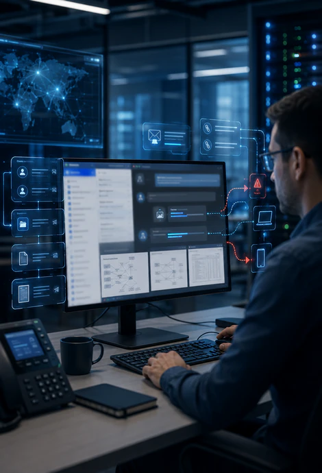 Telecom Network File Transfer Monitoring