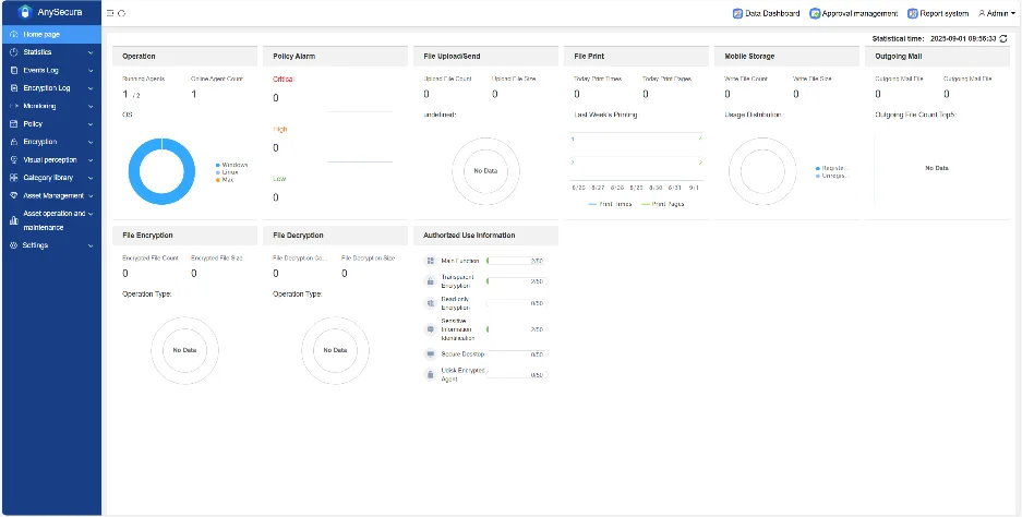web console interface