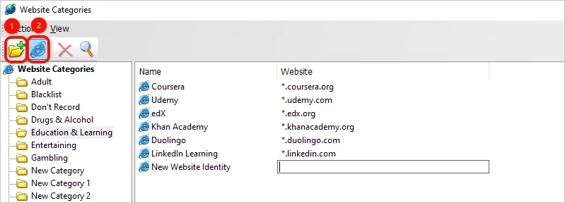 add website