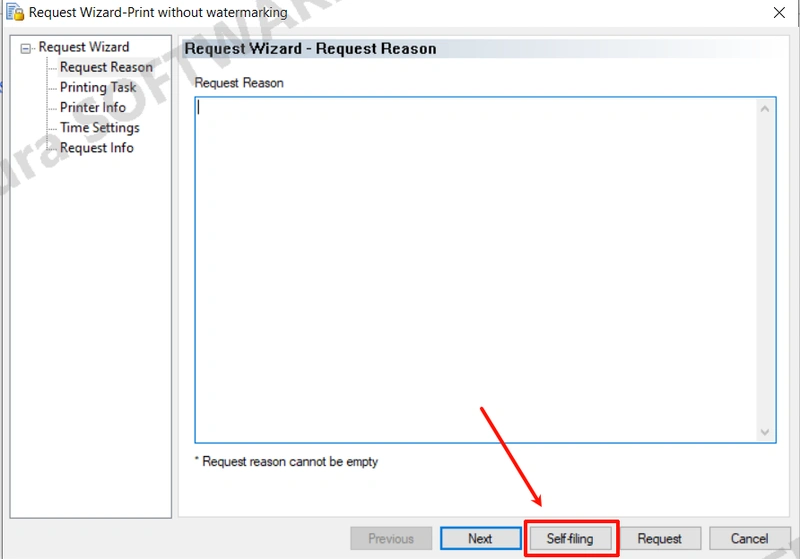 AnySecura Client Self-Approval interface